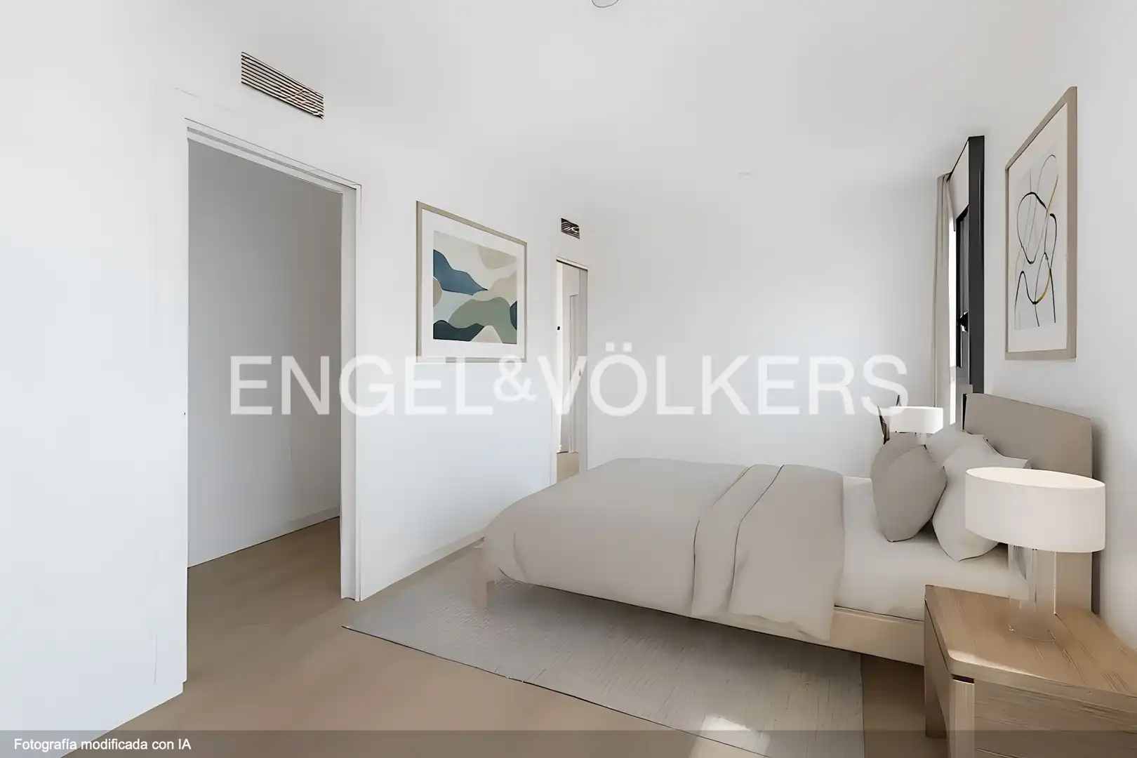 Bedroom of Flat for sale in Castelldefels  with Air Conditioner, Heating and Parquet flooring