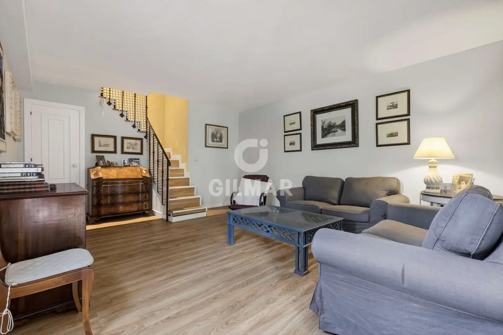Living room of Houses for sale in Tomares  with Heating, Private garden and Swimming Pool