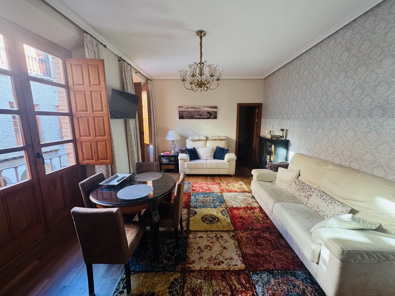 Sala d'estar de Pis en venda en  Toledo Capital amb Aire condicionat i Calefacció