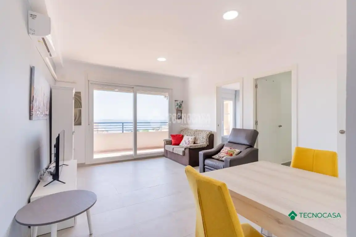 Sala de estar de Piso en venta en Roquetas de Mar con Aire acondicionado y Terraza
