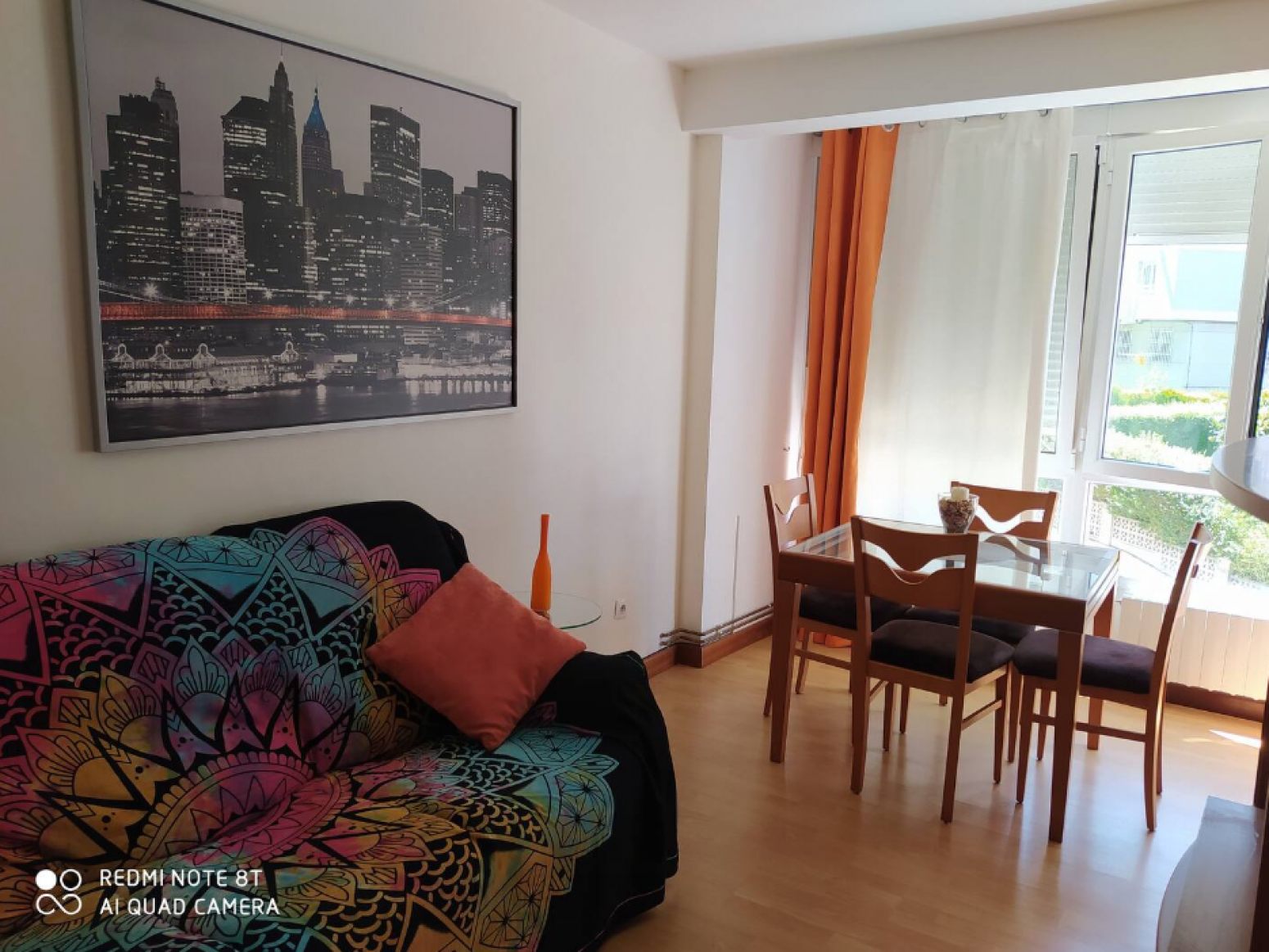 Living room of Flat to rent in Santander  with Heating, Private garden and Terrace