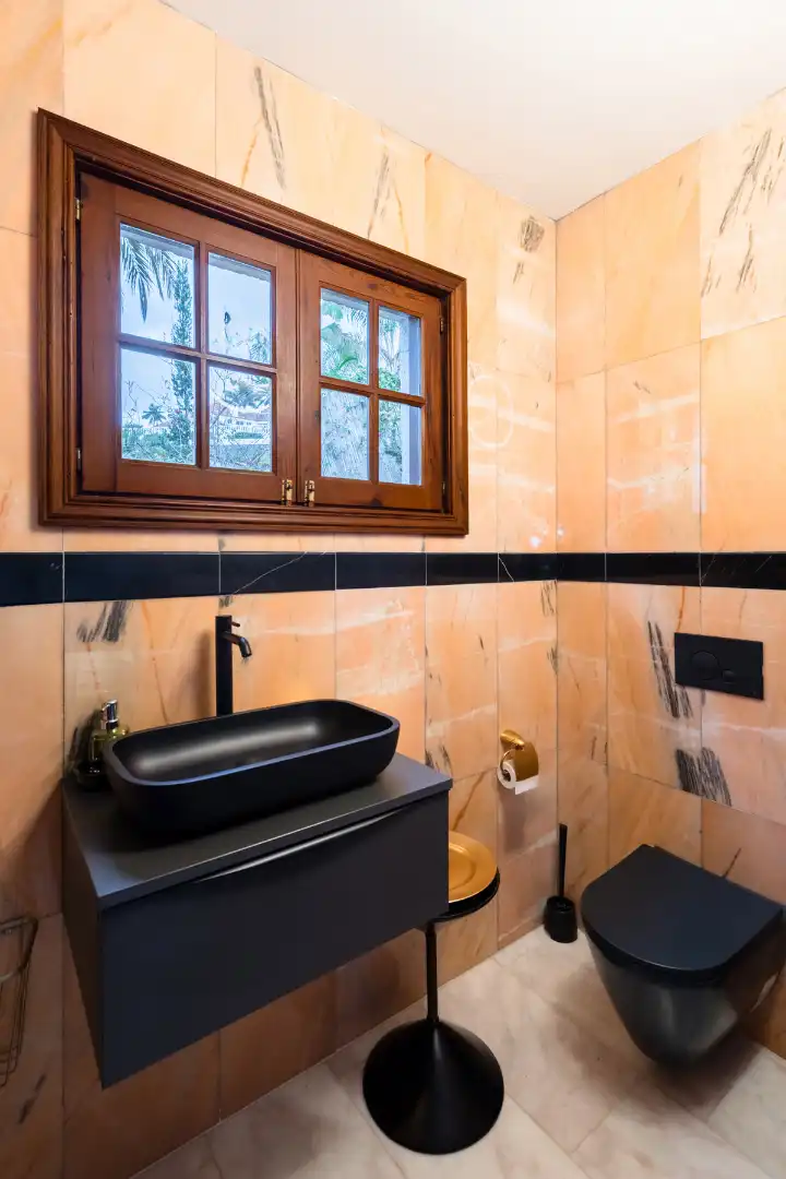 Baño de Casa o chalet en venta en Tacoronte con Aire acondicionado, Jardín privado y Terraza