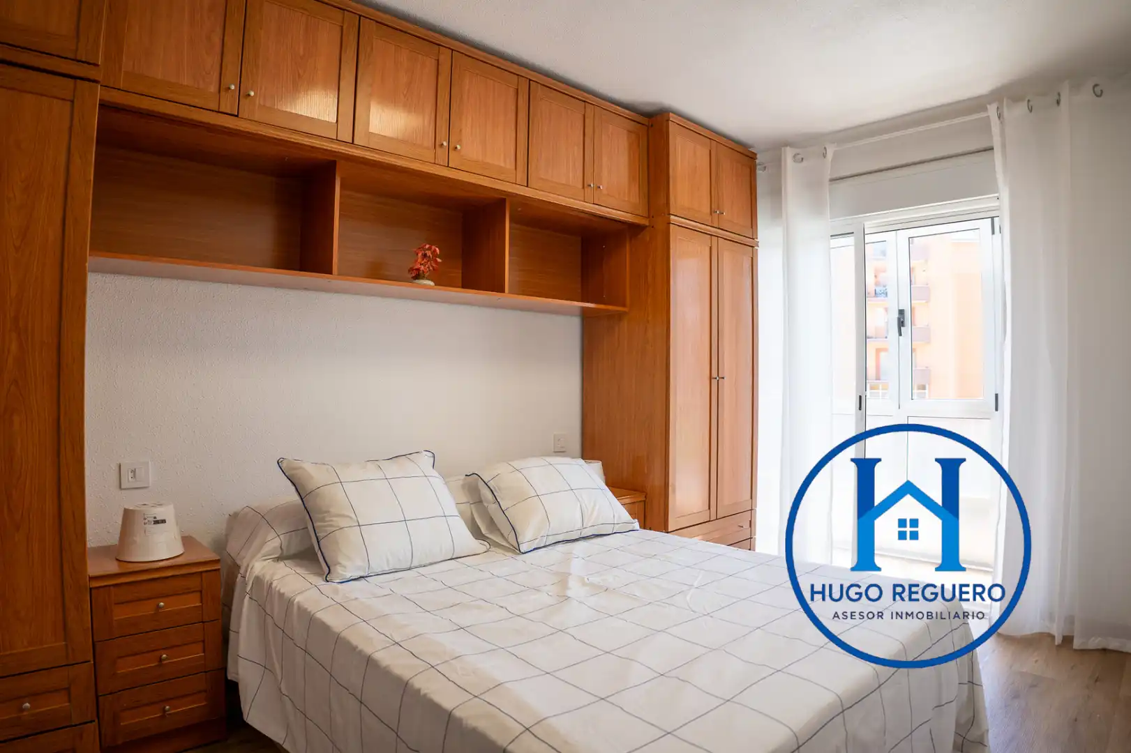 Bedroom of Flat for rent in Avilés  with Heating, Parquet flooring and Furnished