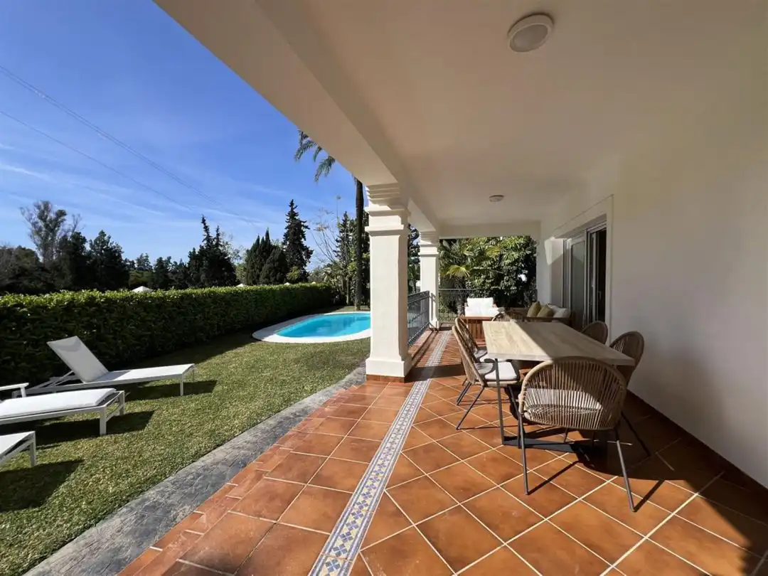 Jardín de Casa o chalet en venta en Marbella con Jardín privado, Terraza y Trastero