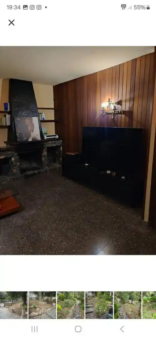Sala d'estar de Casa o xalet per a compartir en Sant Pere de Vilamajor amb Jardí privat, Piscina i Moblat