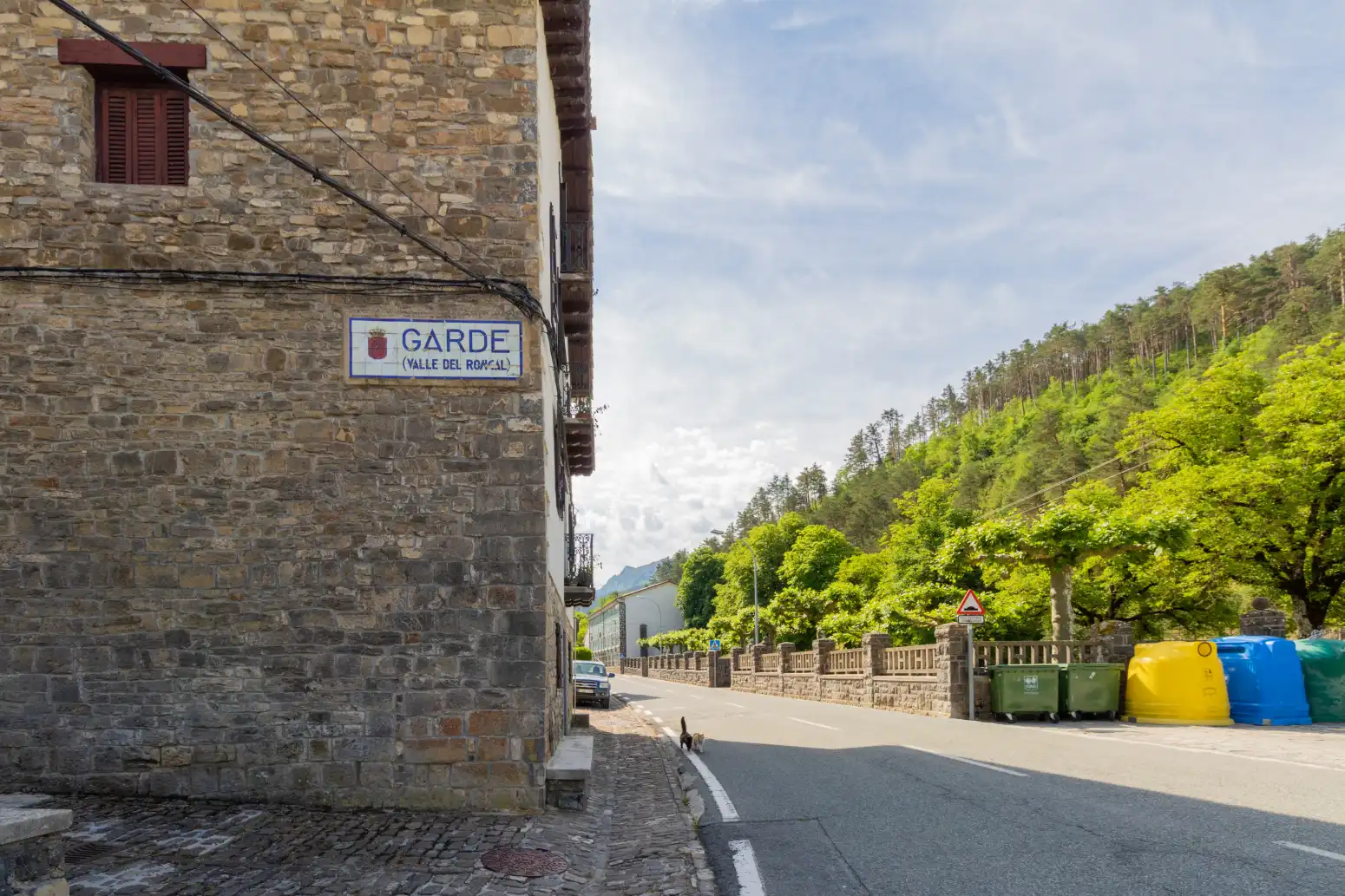 Exterior view of Land for sale in Garde
