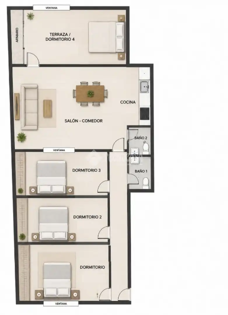 Piso en venta en Vilassar de Mar con Aire acondicionado