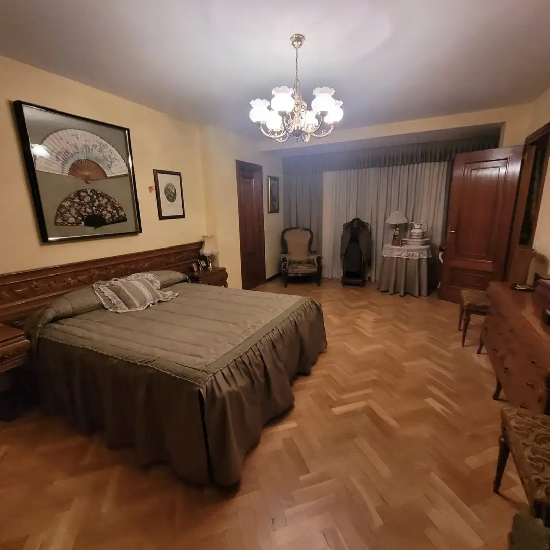 Bedroom of Duplexes for sale in Madrid  with Heating, Parquet flooring and Terrace