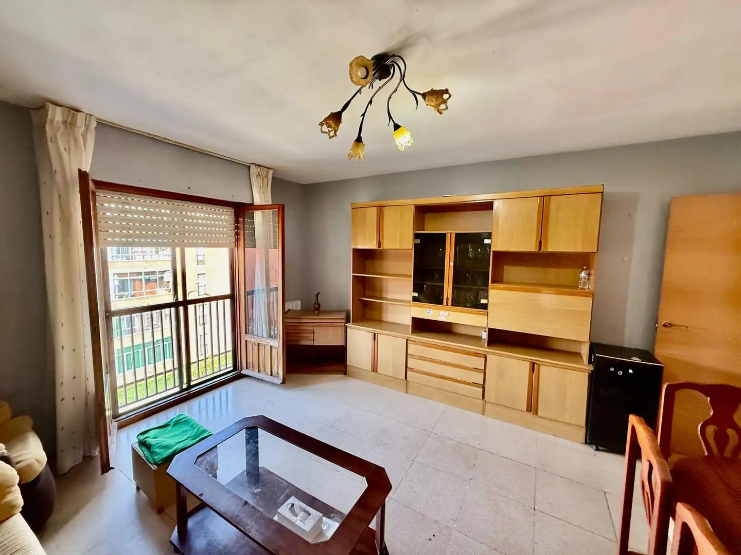 Sala de estar de Piso en venta en La Bañeza  con Amueblado