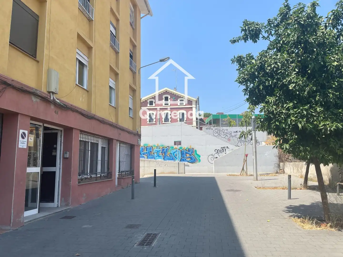 Vista exterior de Pis en venda en Granollers amb Calefacció