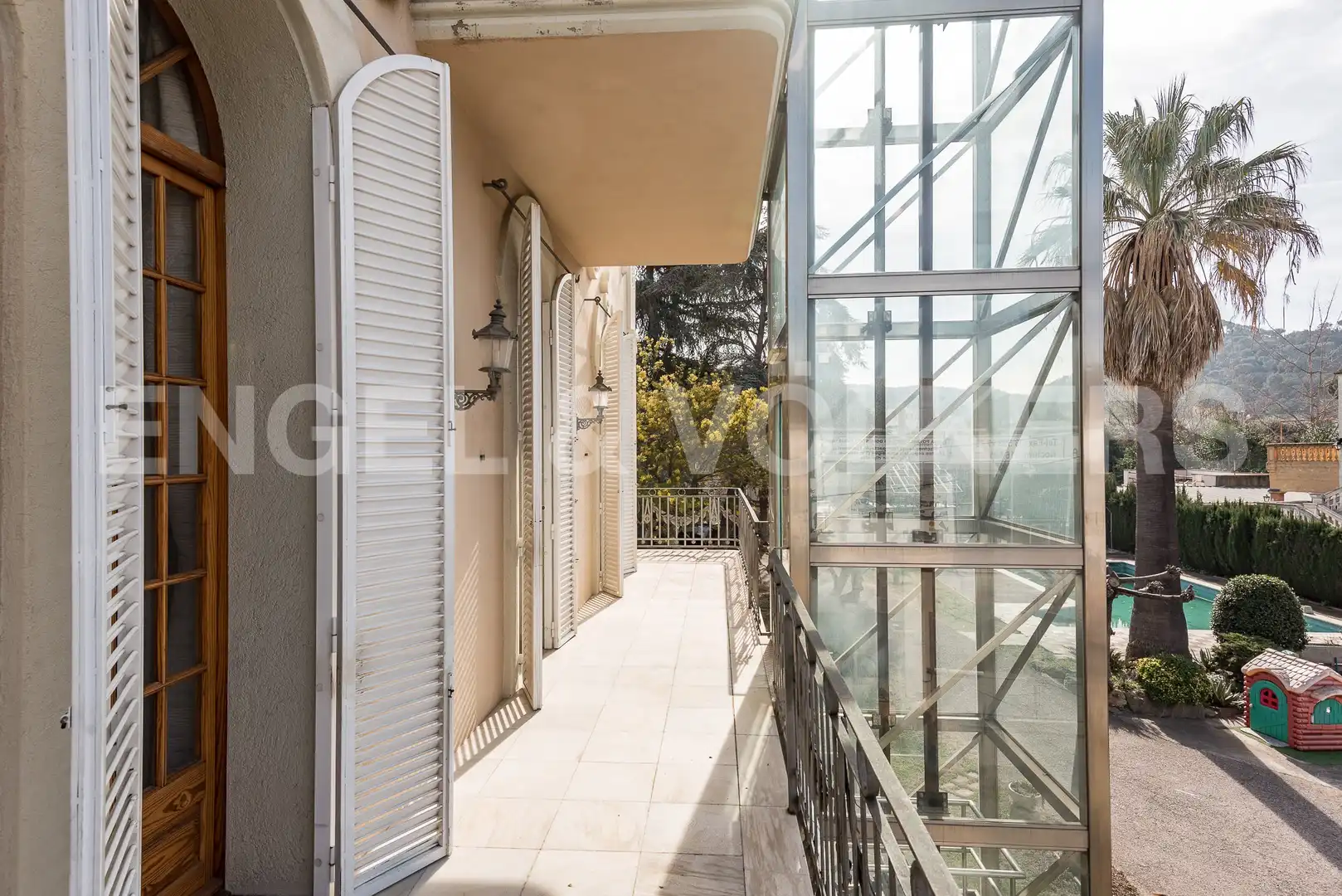 Terraza de Casa o chalet de alquiler en Sant Fost de Campsentelles con Calefacción, Jardín privado y Terraza
