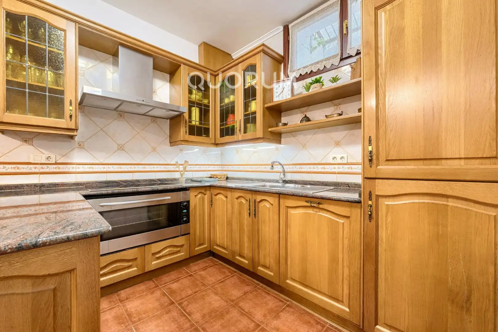 Cocina de Casa adosada en venta en Basauri  con Calefacción, Jardín privado y Terraza