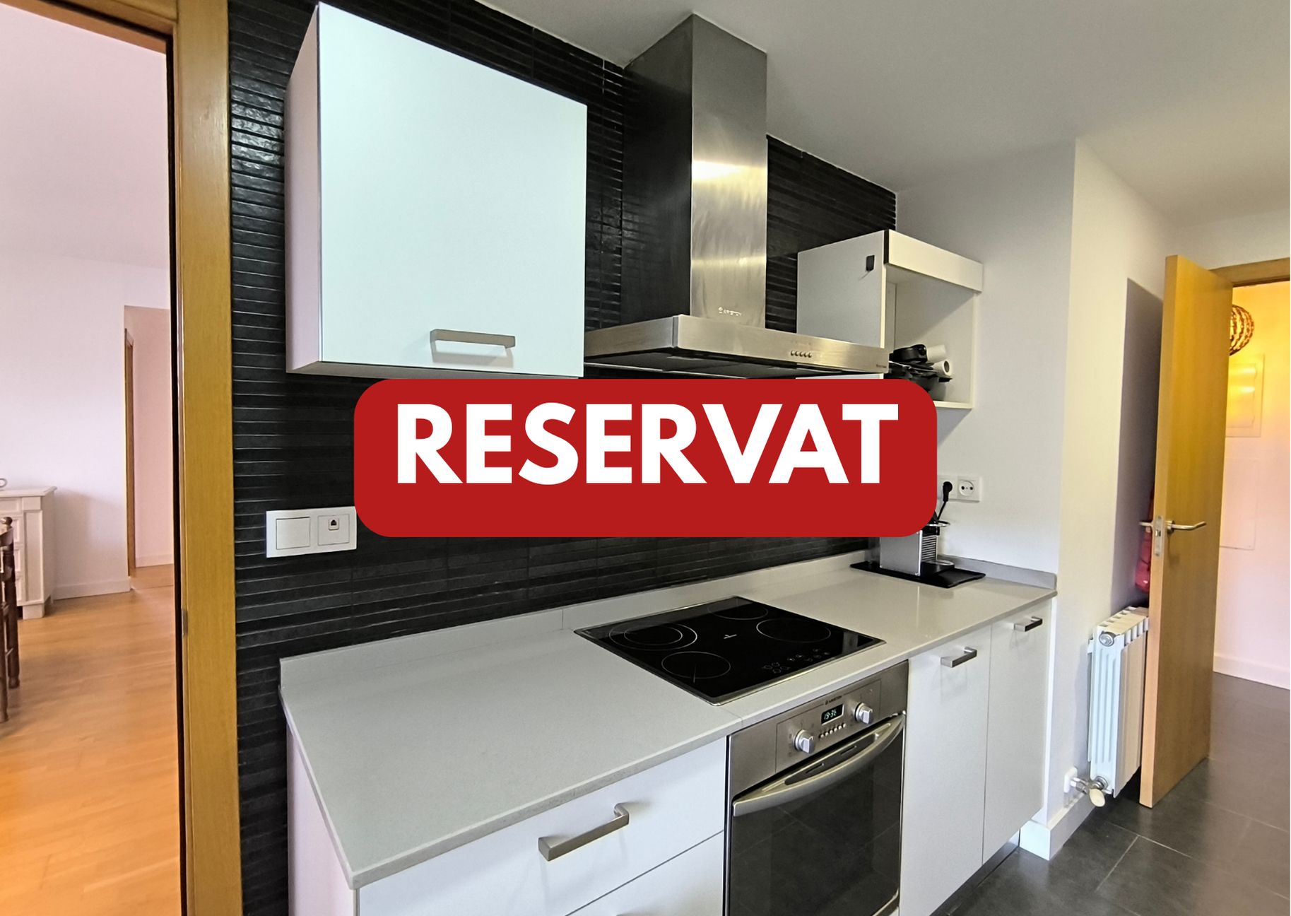 Kitchen of Flat for sale in Hostalric  with Heating, Parquet flooring and Storage room