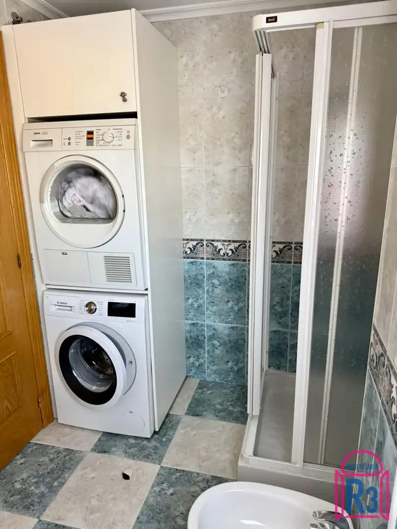 Baño de Casa adosada en venta en San Andrés del Rabanedo con Calefacción y Amueblado