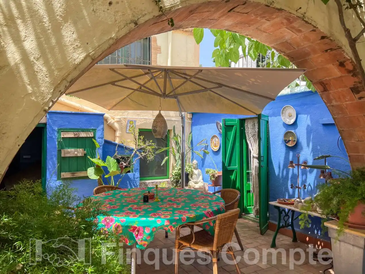 Terrassa de Finca rústica en venda en El Vendrell amb Aire condicionat, Calefacció i Jardí privat