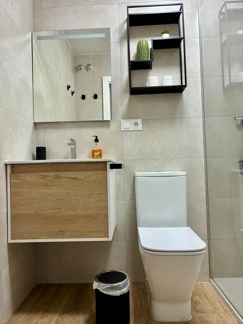 Baño de Apartamento en venta en Conil de la Frontera con Aire acondicionado, Calefacción y Terraza