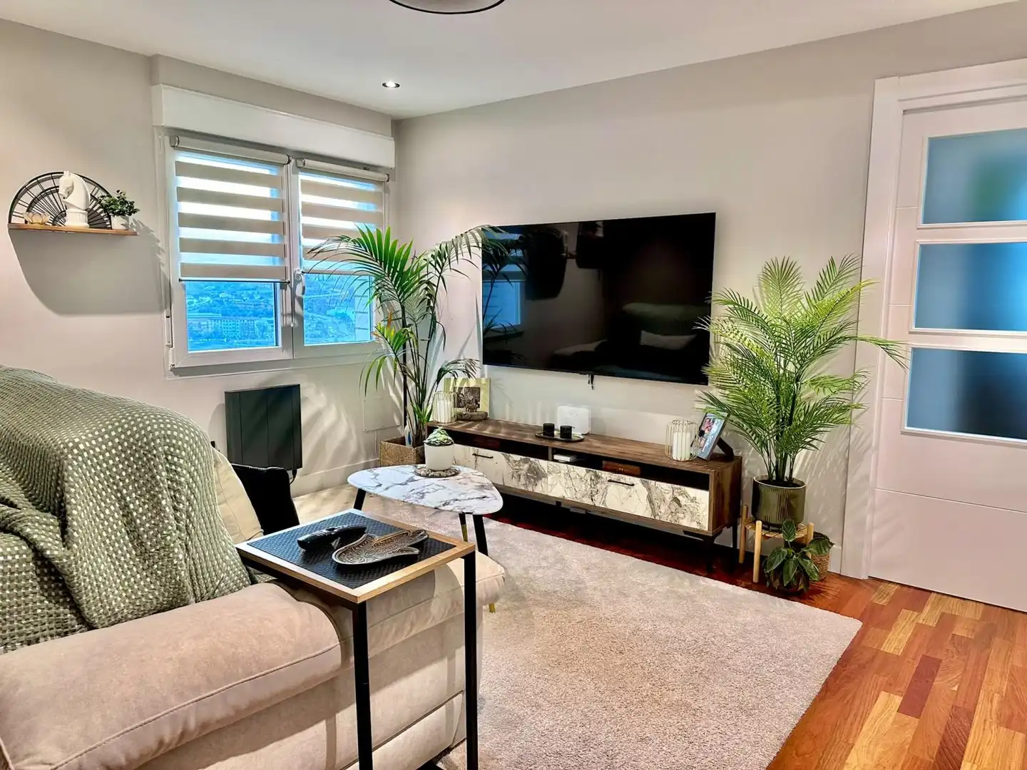 Living room of Flat for sale in Centro - Albiz - Markonzaga