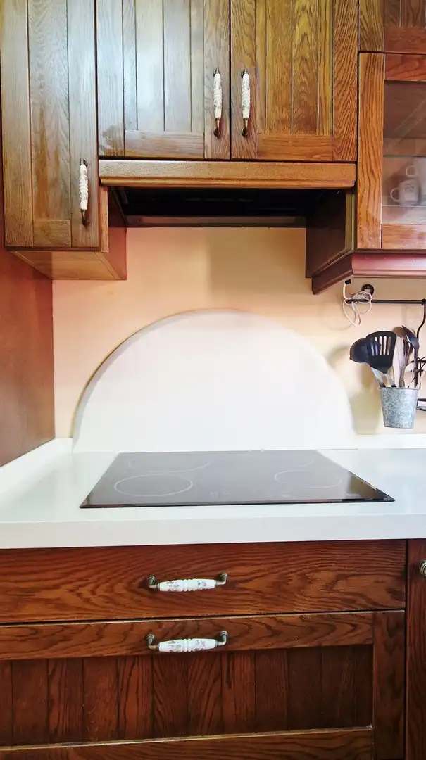 Cocina de Piso de alquiler en Torrelavega  con Calefacción, Amueblado y Balcón