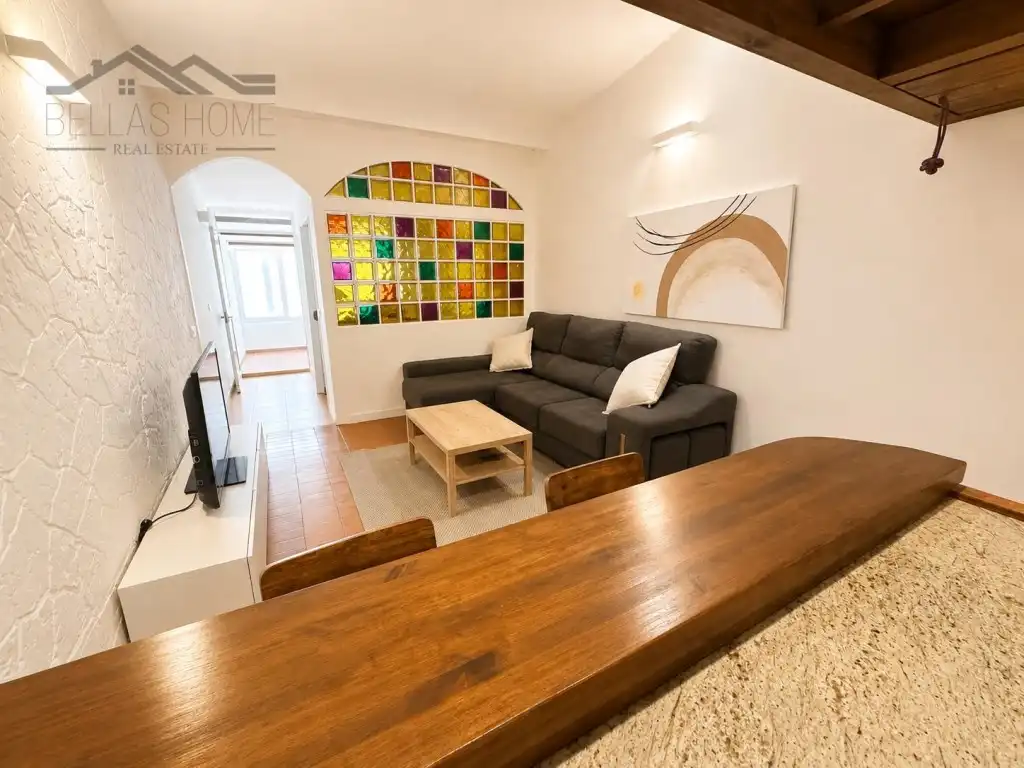 Living room of Duplexes for rent in Estepona  with Air Conditioner, Terrace and Furnished