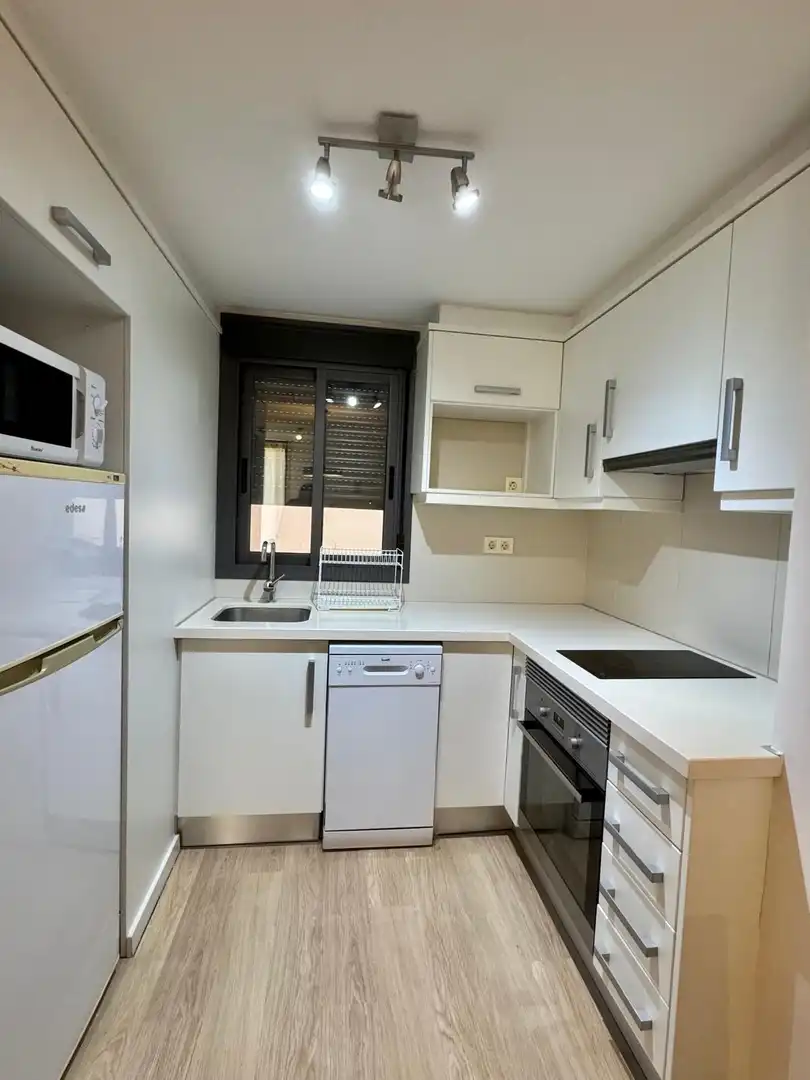 Cocina de Piso de alquiler en Valencia con Aire acondicionado, Calefacción y Amueblado