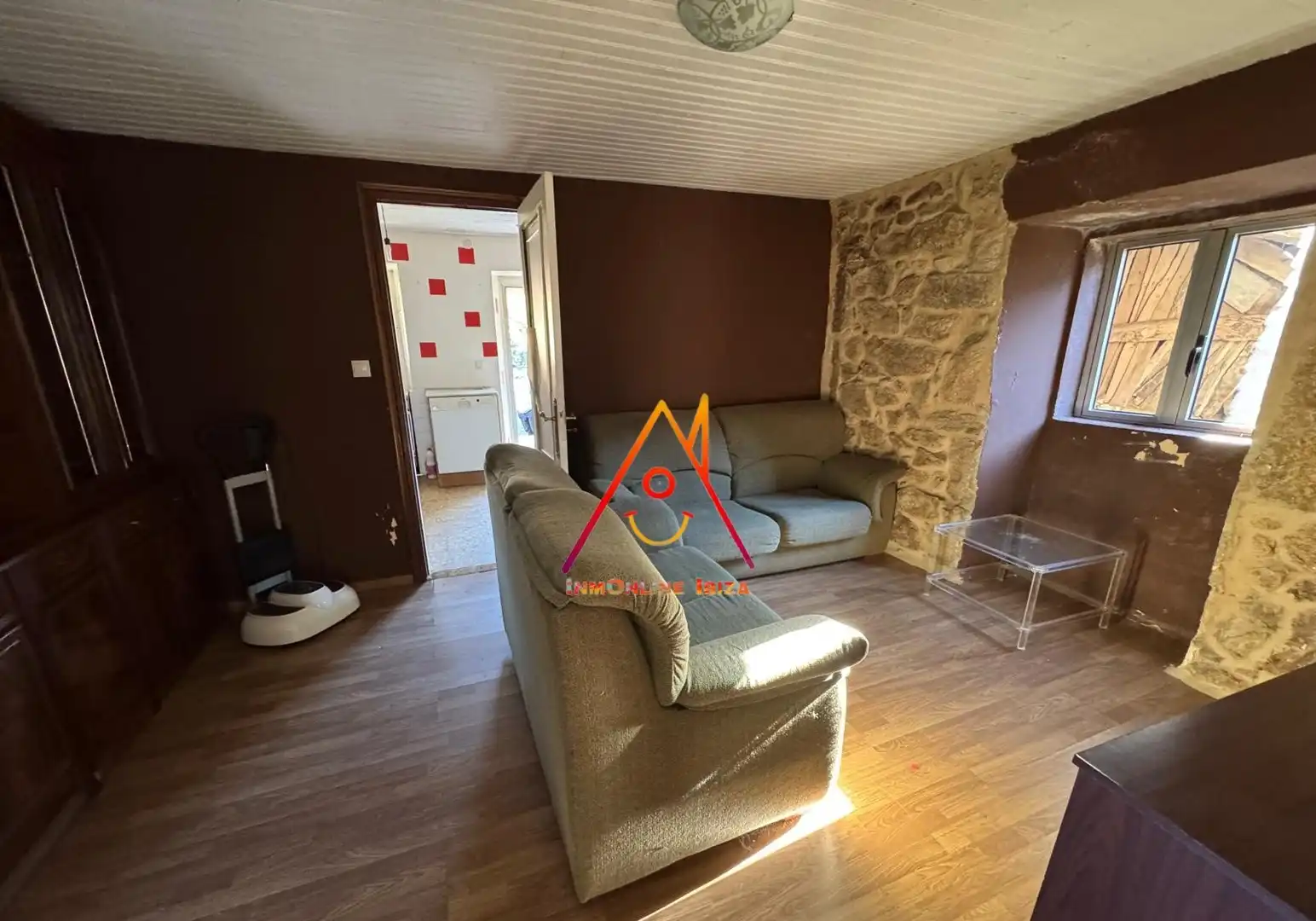 Sala de estar de Finca rústica en venta en Fornelos de Montes con Jardín privado, Amueblado y Horno