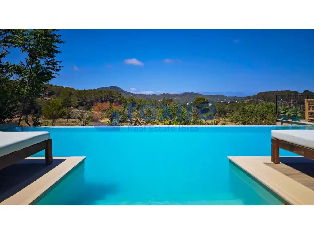 Exterior view of Country homes for rent in Sant Josep de sa Talaia  with Air Conditioner, Private garden and Terrace
