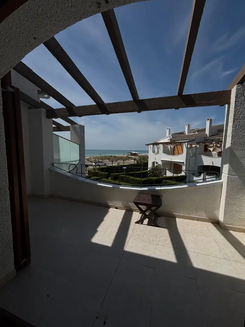 Terraza de Casa adosada en venta en Vandellòs i l'Hospitalet de l'Infant con Aire acondicionado, Jardín privado y Terraza