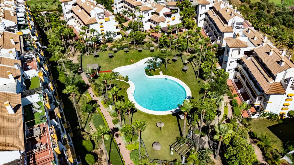 Vista exterior de Planta baja en venta en Mijas con Aire acondicionado, Calefacción y Terraza