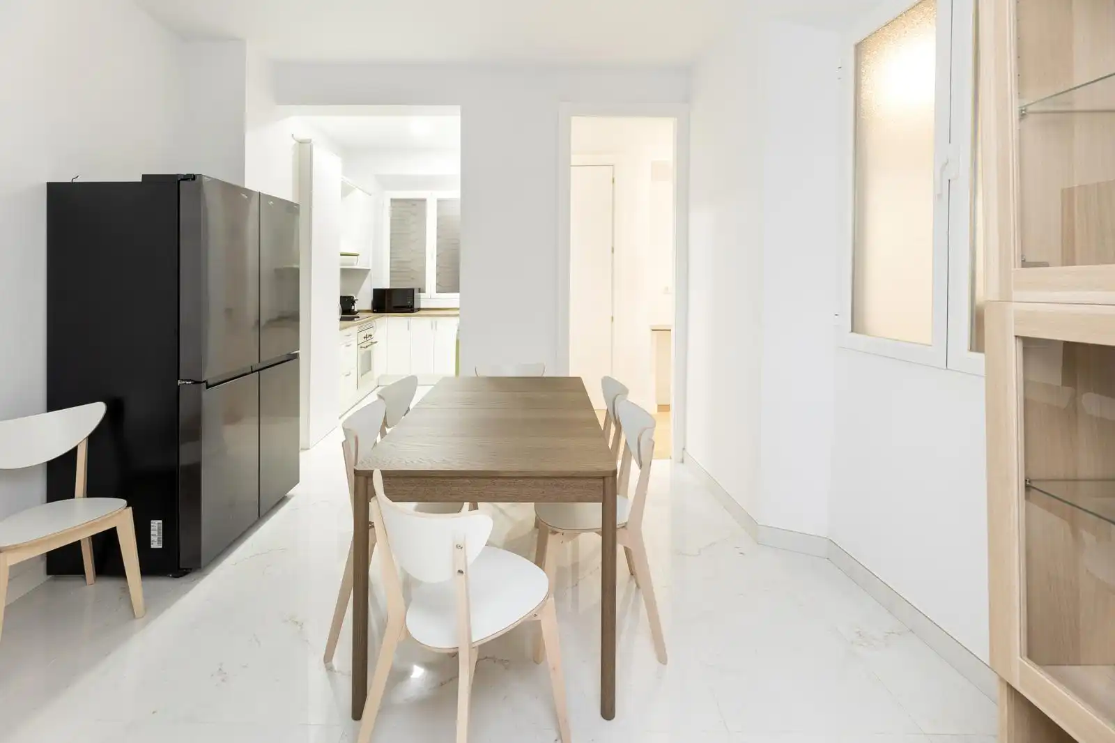 Dining room of Apartments for rent in Granada  with Air Conditioner, Heating and Parquet flooring