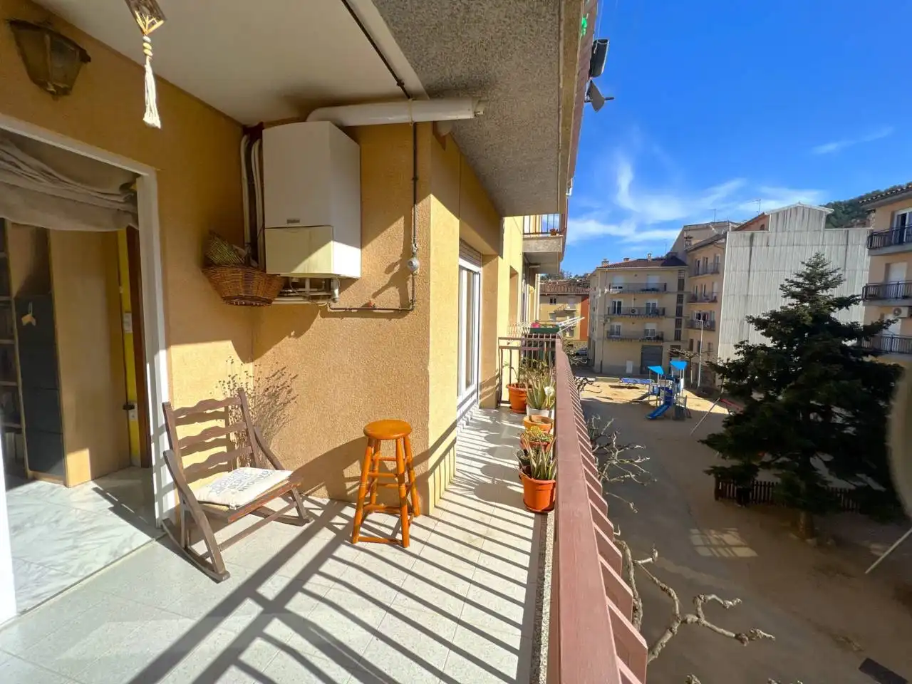 Terraza de Piso en venta en Arbúcies con Calefacción, Amueblado y Balcón