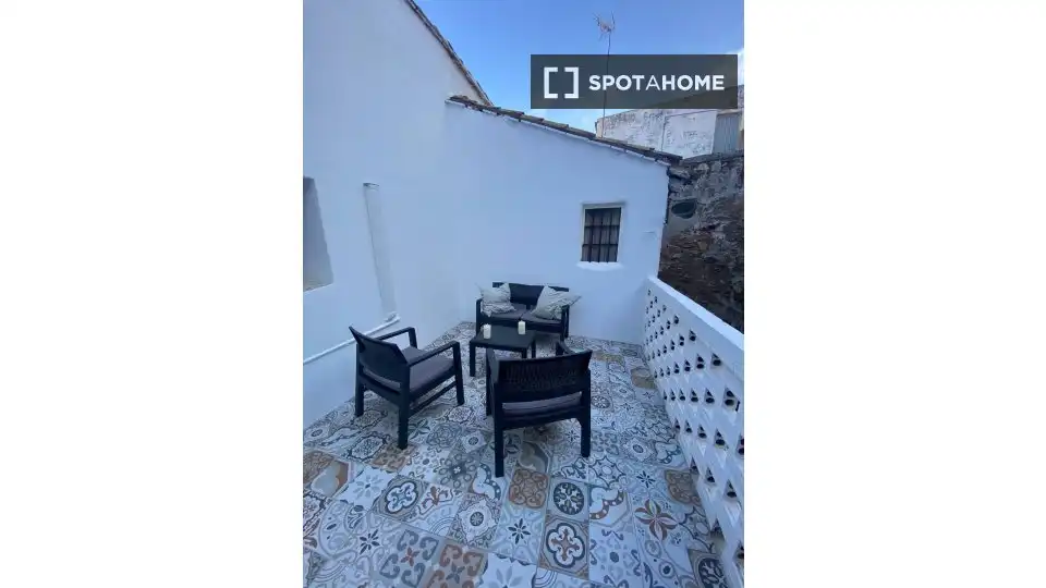 Terraza de Piso de alquiler en Sagunto / Sagunt con Aire acondicionado, Calefacción y Amueblado