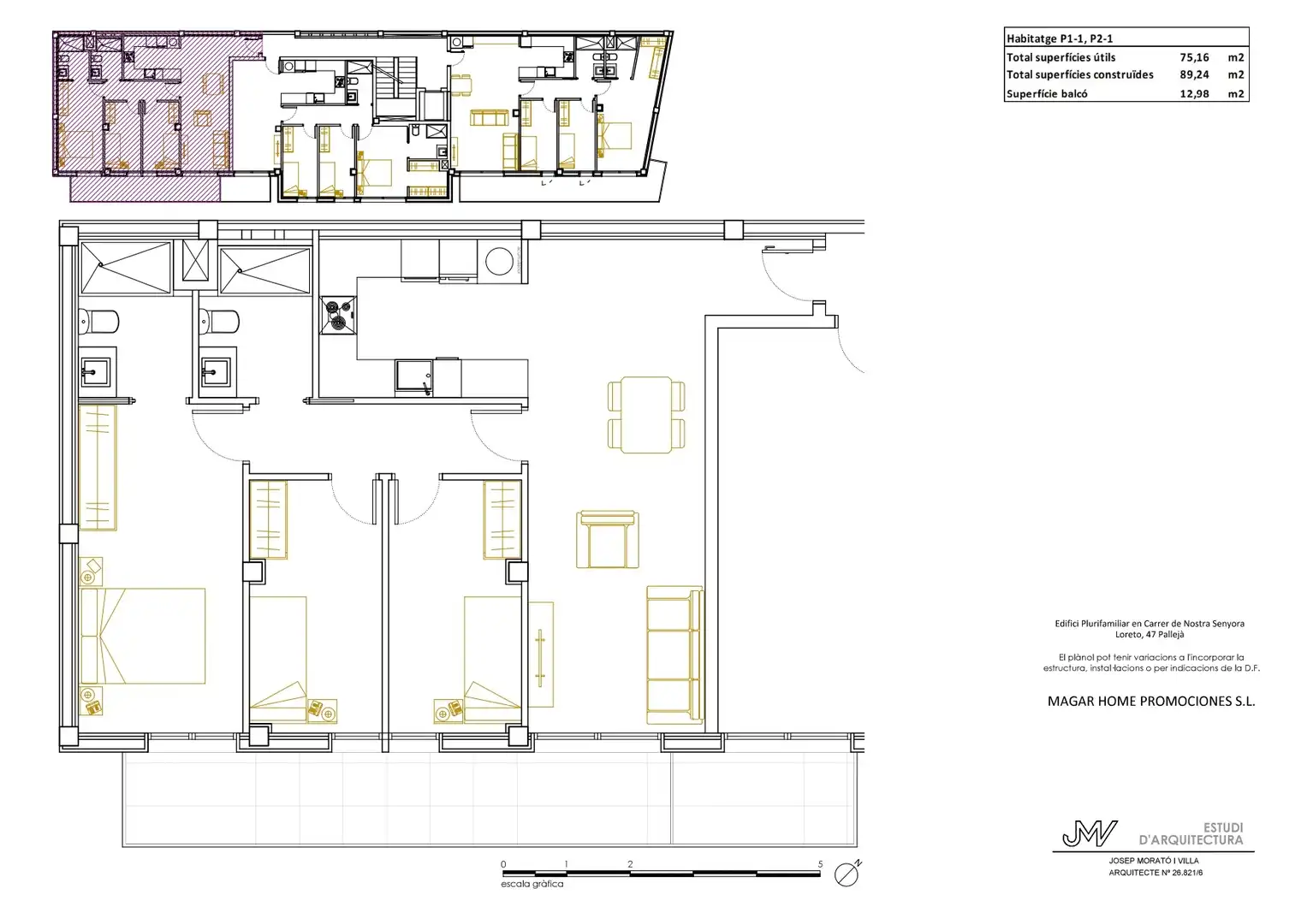 Flat for sale in Pallejà  with Air Conditioner, Heating and Parquet flooring