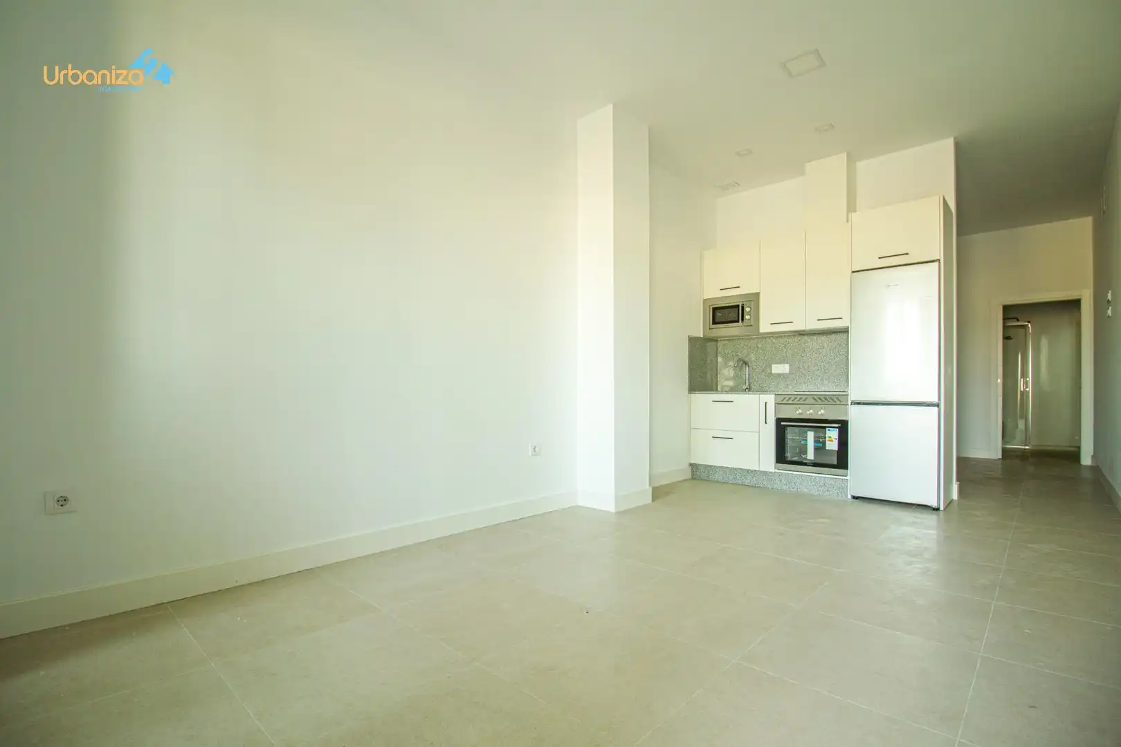 Cocina de Apartamento de alquiler en Badajoz con Aire acondicionado y Trastero