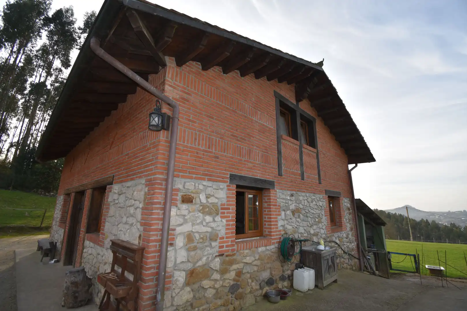 Vista exterior de Finca rústica en venta en Piélagos con Jardín privado