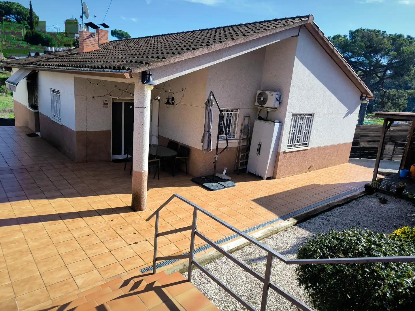 Terraza de Casa o chalet en venta en Lliçà d'Amunt con Aire acondicionado, Calefacción y Jardín privado