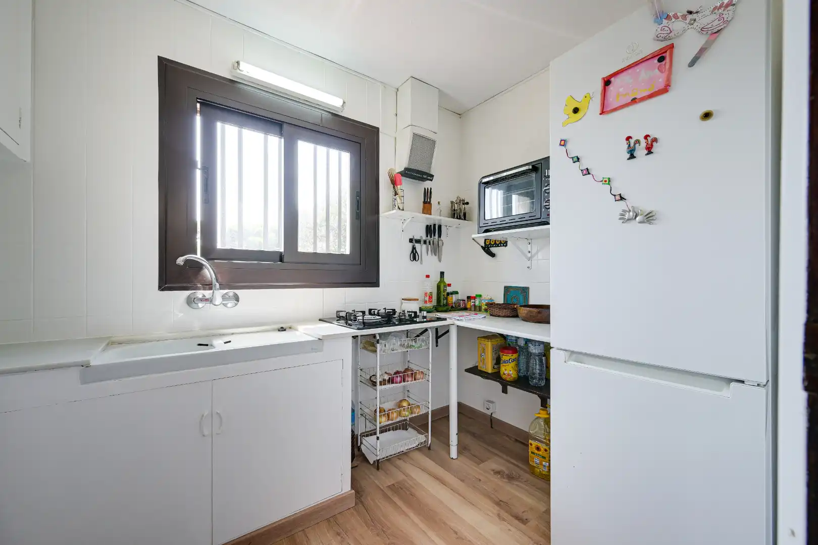 Cuina de Casa o xalet en venda en Vall-llobrega amb Aire condicionat, Calefacció i Jardí privat