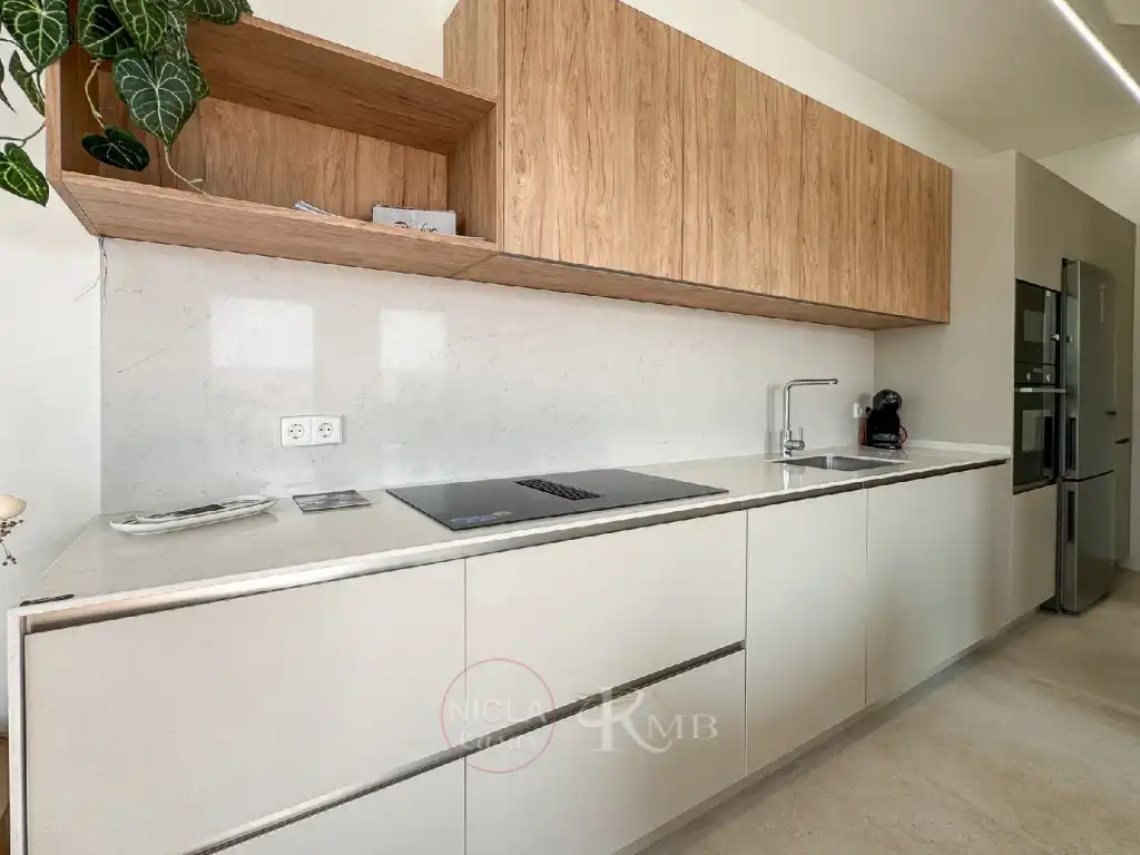 Cuina de Casa o xalet en venda en Vera amb Aire condicionat, Terrassa i Piscina