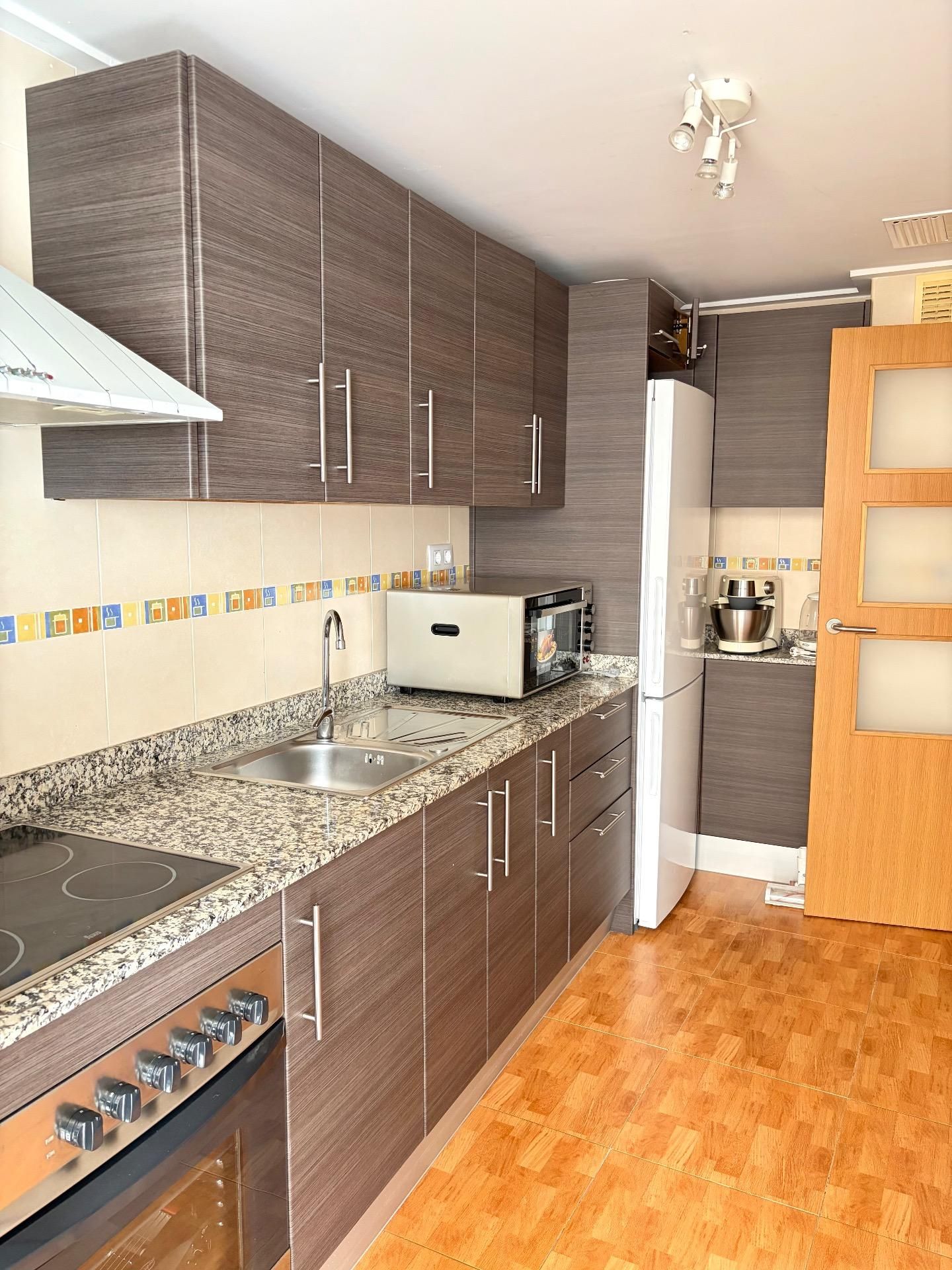 Cocina de Apartamento en venta en  Murcia Capital con Aire acondicionado, Parquet y Trastero