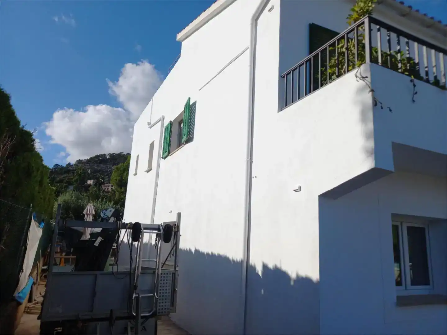 Vista exterior de Casa o chalet en venta en Bunyola con Aire acondicionado, Piscina y Balcón