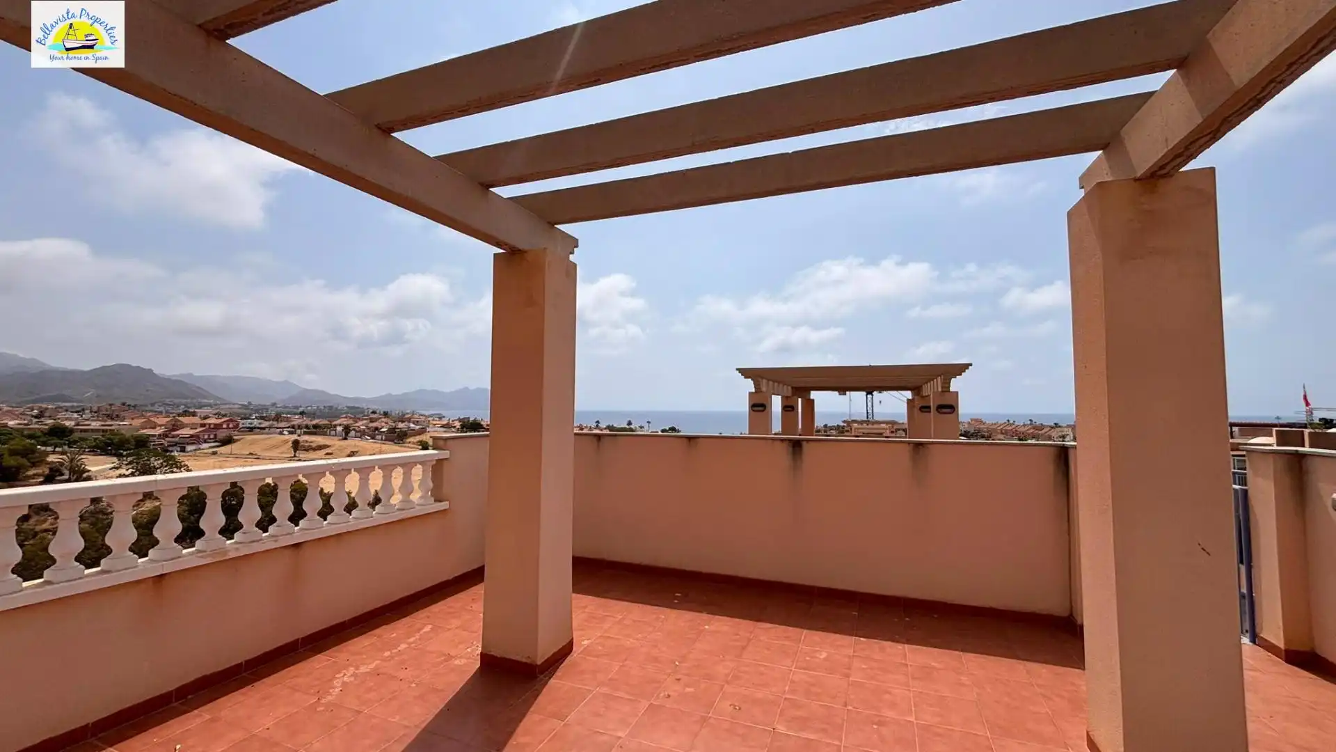 Terrassa de Casa o xalet en venda en Mazarrón amb Aire condicionat, Calefacció i Terrassa