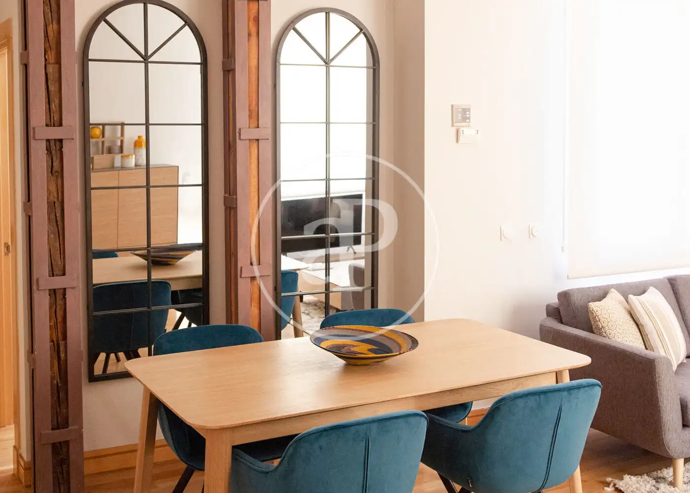 Dining room of Flat for sale in Madrid  with Air Conditioner, Heating and Furnished