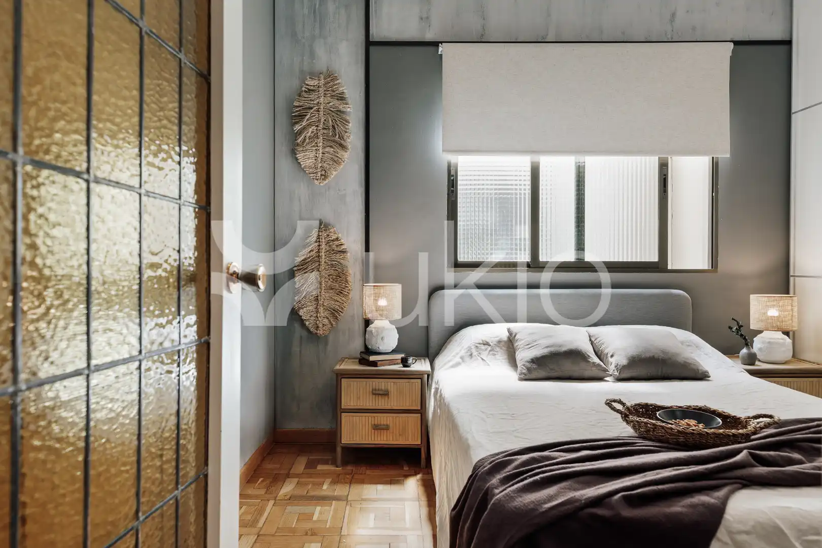 Habitación de Apartamento de alquiler en Barcelona con Aire acondicionado, Calefacción y Terraza