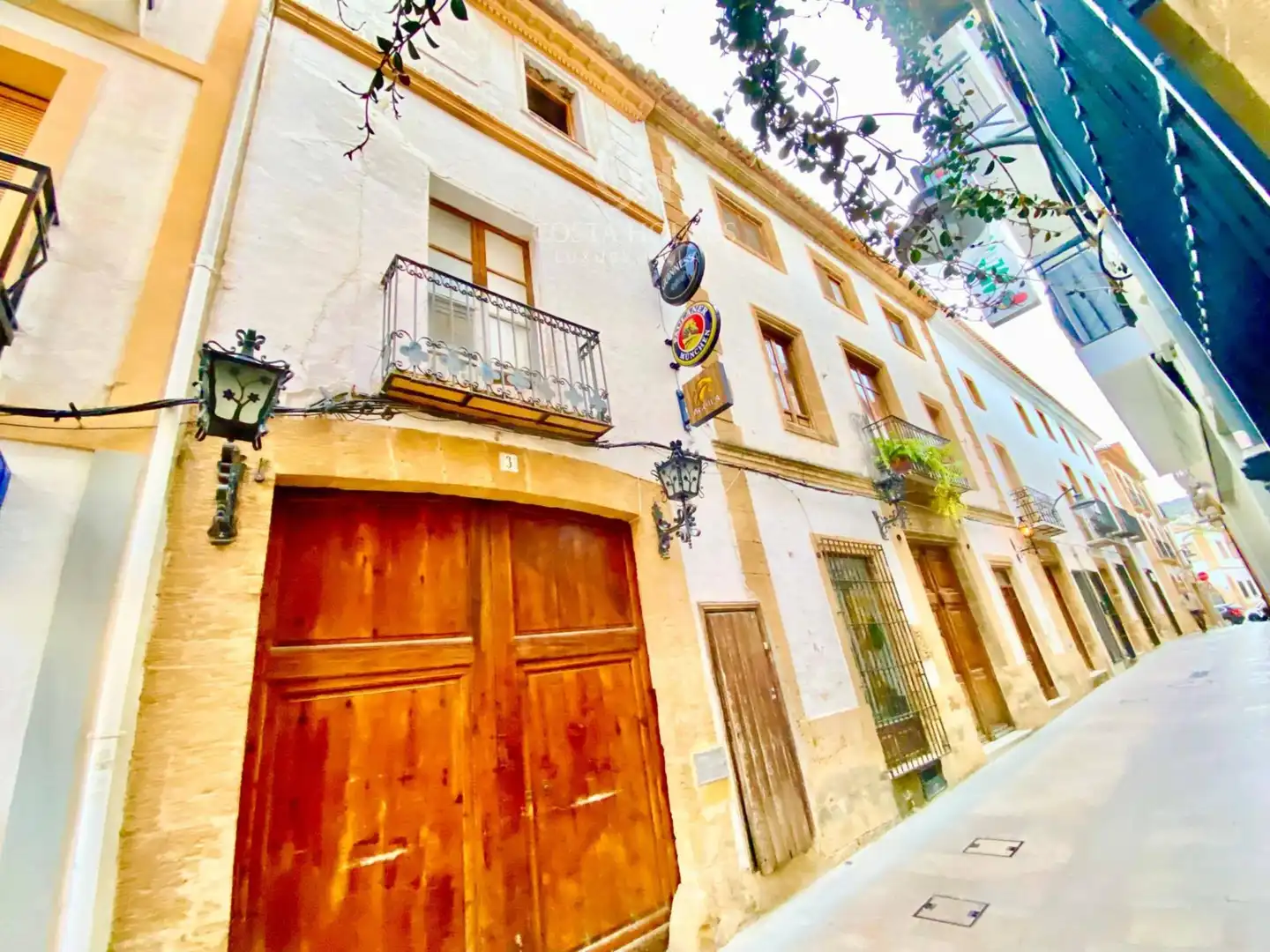 Exterior view of Houses for sale in Jávea / Xàbia  with Air Conditioner, Terrace and Balcony