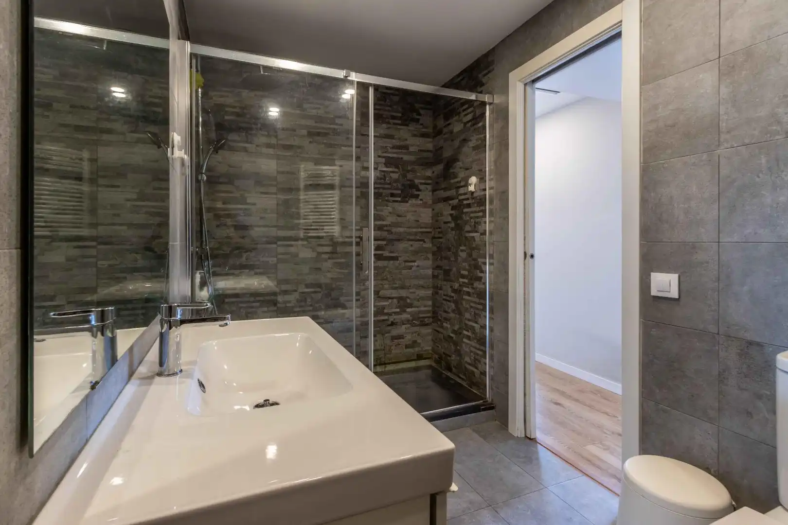 Baño de Casa o chalet en venta en Sabadell con Aire acondicionado, Calefacción y Terraza