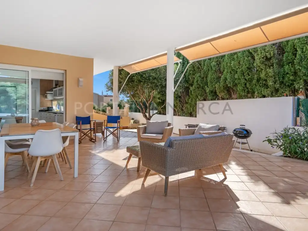 Terrassa de Casa o xalet en venda en Ciutadella de Menorca amb Piscina