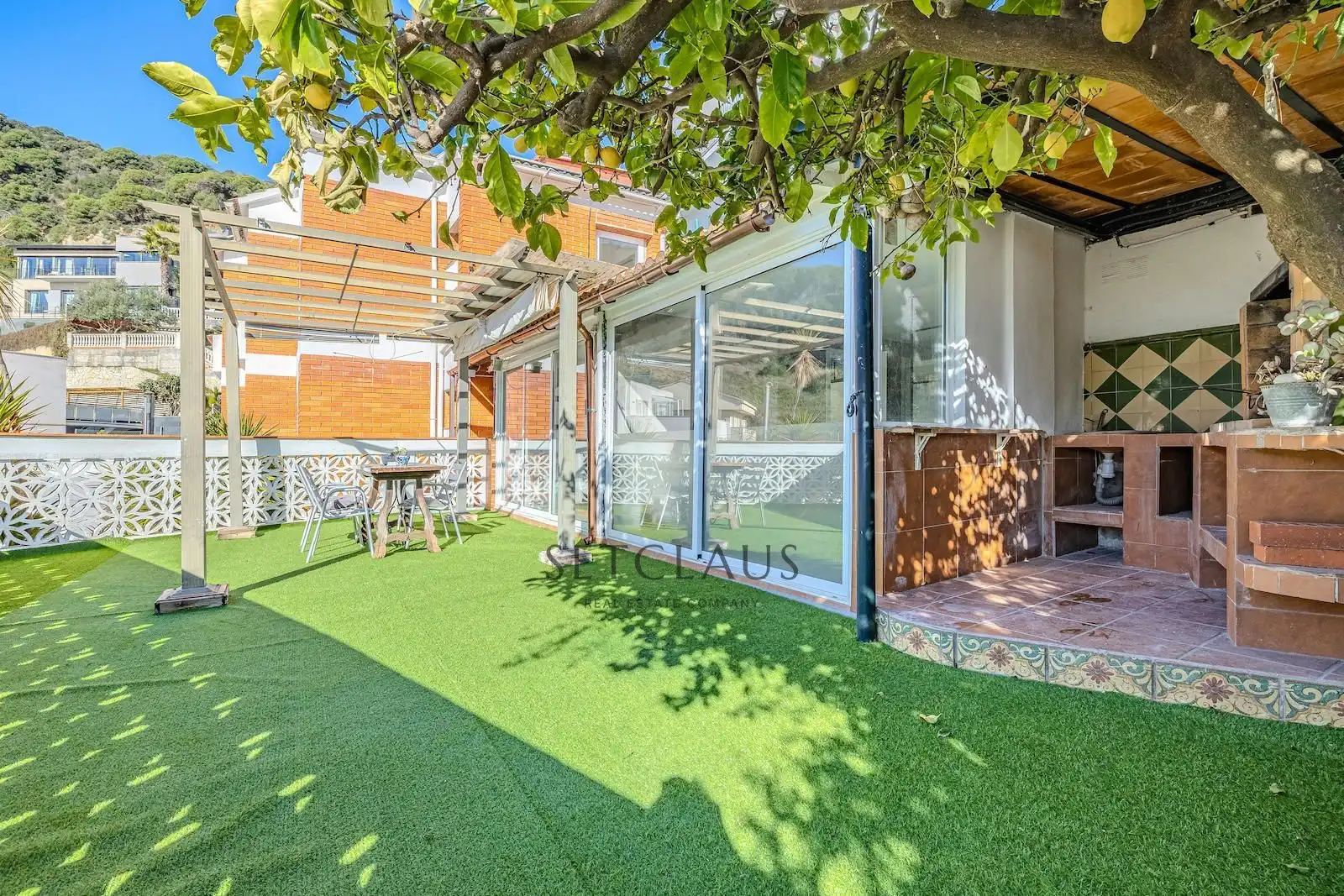 Jardí de Casa o xalet en venda en Alella amb Aire condicionat, Calefacció i Jardí privat