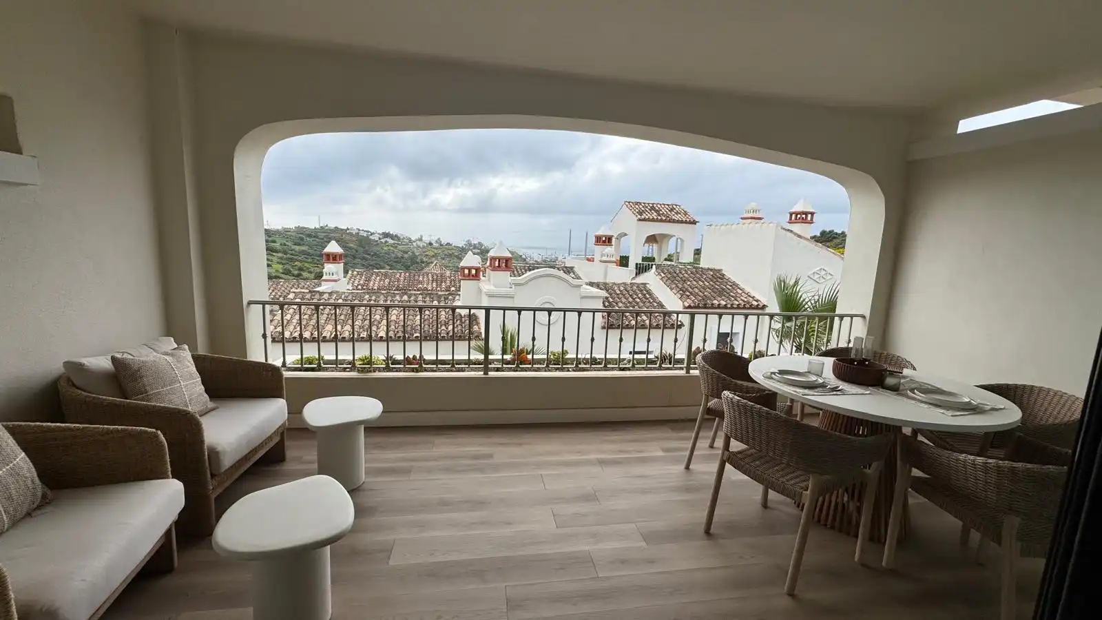 Terrace of Detached homes for sale in Estepona  with Air Conditioner, Terrace and Oven