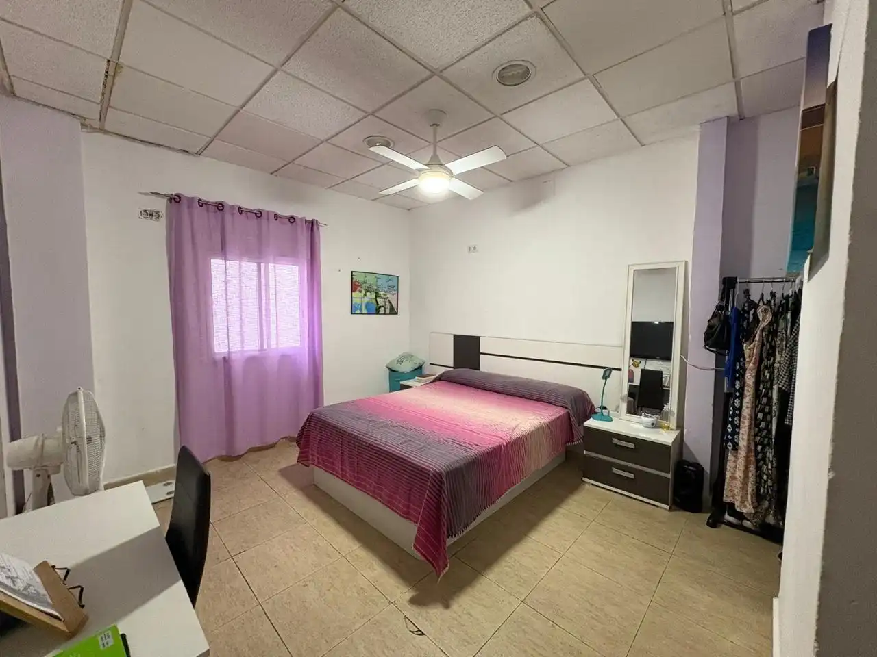 Schlafzimmer von Erdgeschoss zum Verkauf in Cáceres mit Terrasse