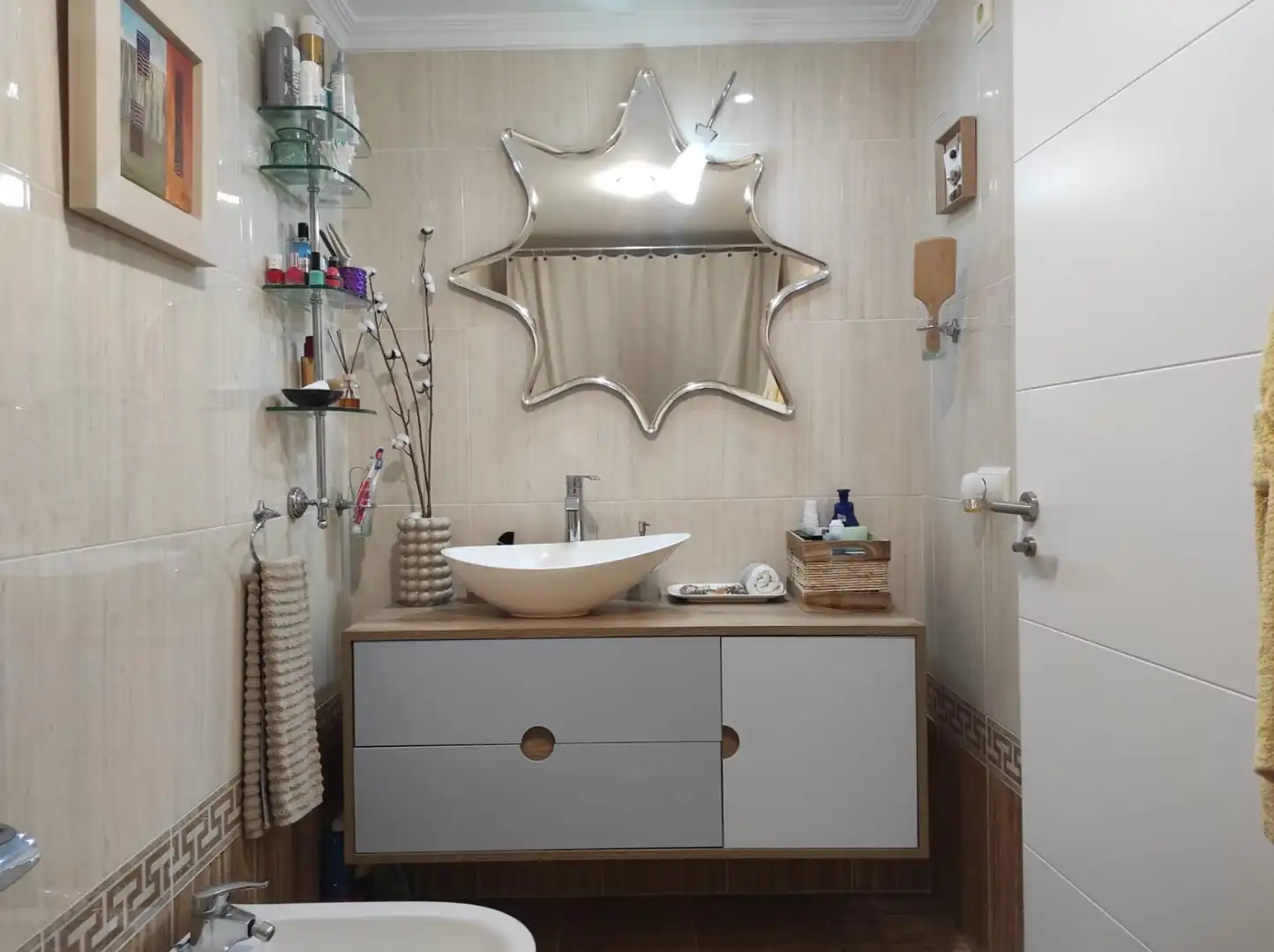 Bathroom of Flat for sale in Villajoyosa / La Vila Joiosa  with Air Conditioner and Community pool