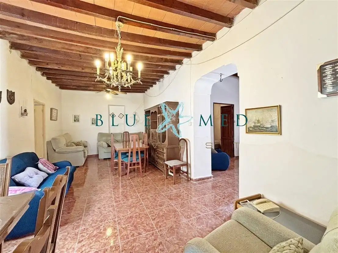 Sala d'estar de Casa o xalet en venda en Cartagena amb Jardí privat, Terrassa i Moblat